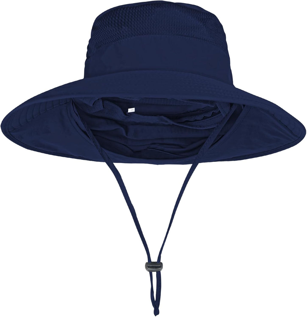 ZOORON Sun Hats for Men Women with Neck Flap Fishing UPF 50+ UV Protection