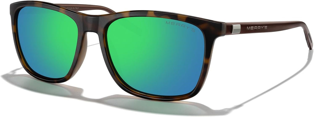 MERRY'S Unisex Polarized Aluminum Sunglasses Vintage Sun Glasses For Men/Women S8286
