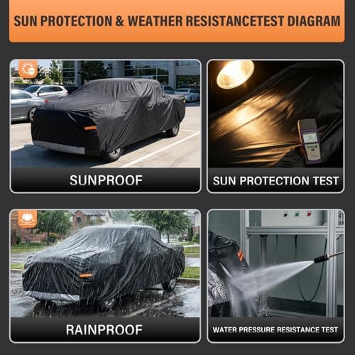 Kayme Truck Cover Waterproof All Weather - See Size Chart - Size T5