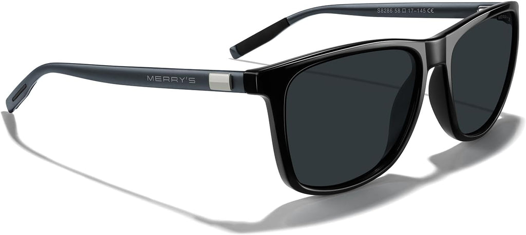 MERRY'S Unisex Polarized Aluminum Sunglasses Vintage Sun Glasses For Men/Women S8286