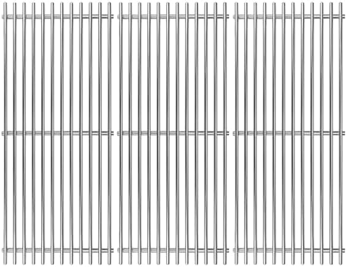 SF027C (3-Pack) 17 3/4" Stainless Steel Cooking Grid for Kenmore 148.16156210, 148.1637110; Master Forge 3218LT, 3218LTM, 3218LTN, DG0576CC, E3518-LP, L3218; Perfect Flame SLG2007D