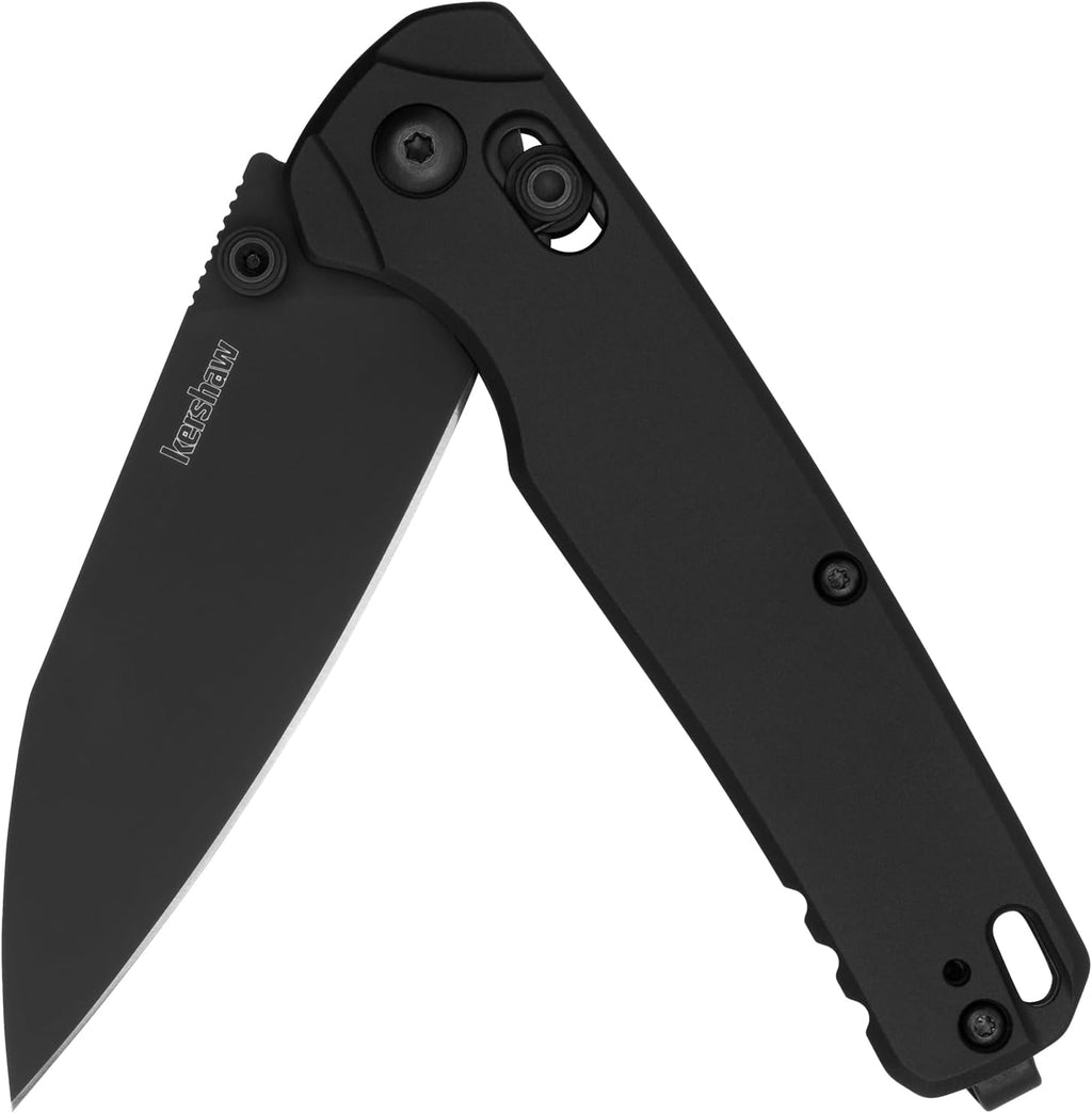 Kershaw Bel Air Pocket Knife, Made in The USA, 3.1 inch CPM MagnaCut Steel Blade, EDC Design, Duralock Locking Mechanism, Manual Folder, Pocketclip