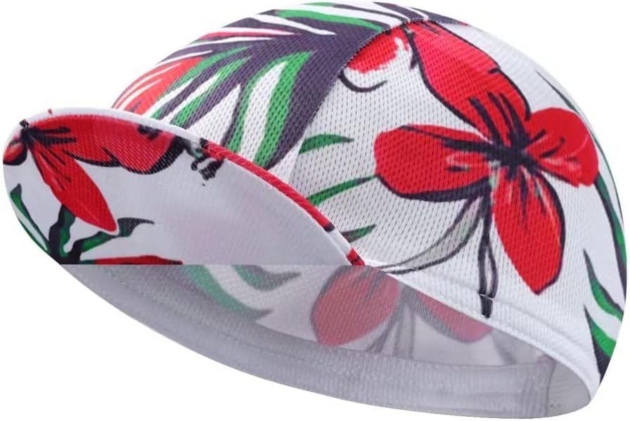 Funny Cycling Cap - Polyester Cycling Hat-Under Helmet - Cycling Helmet Liner Breathable&Sweat Uptake