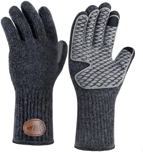 KastKing Bully Wooly Full-Finger Fishing Gloves for Men and Women