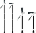 Adjustable Foldable Walking Cane, Hiking Sticks Canes Walking Sticks for Seniors,Telescopic Walking Canes with Anti-Slip Grip, Lightweight Trekking Cane for Hiking, Climbing.