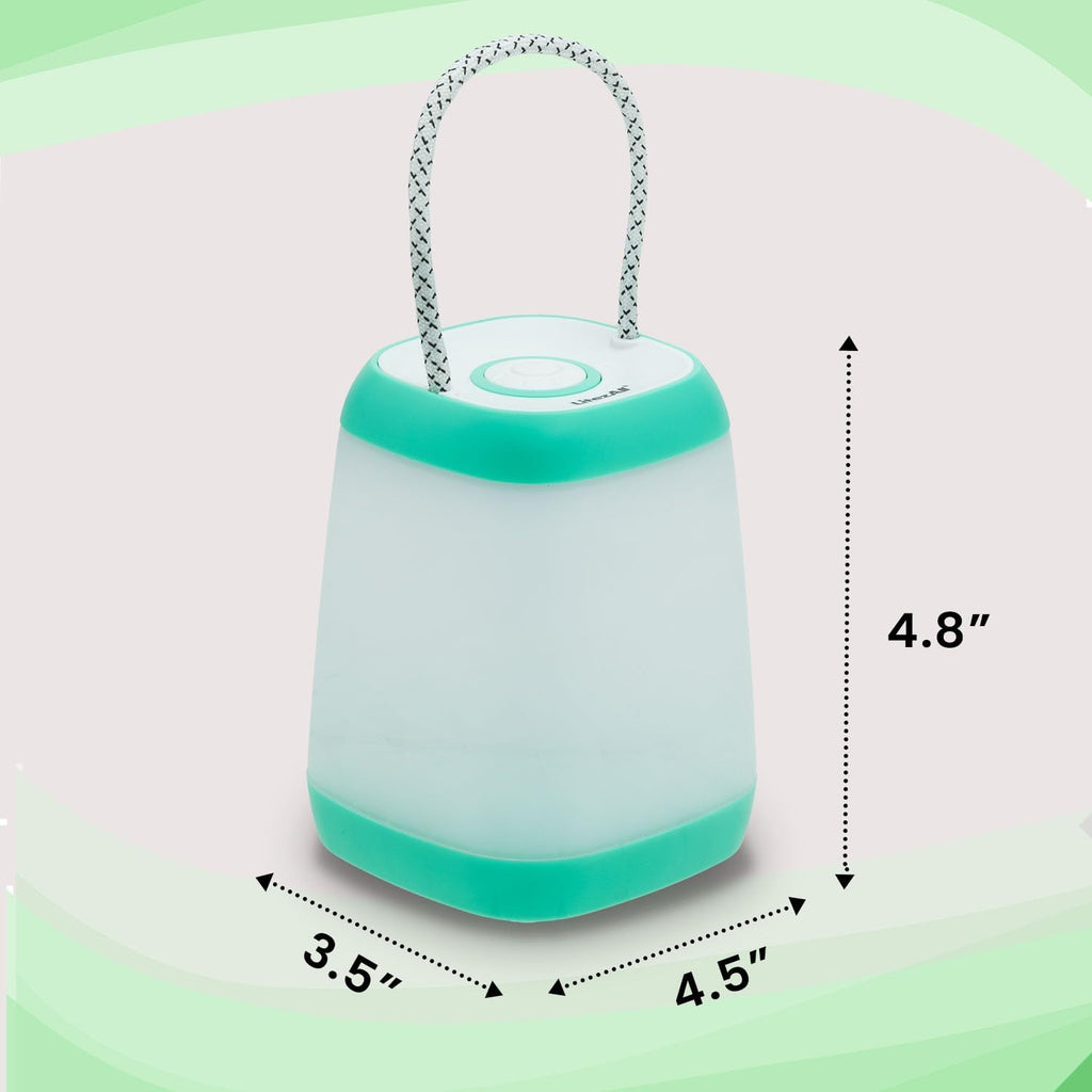 LitezAll Mini Lantern with Rope Handle, 360 Degree Light, Ideal for Camping Lights & Lanterns, LED Lantern, Portable Camping Lanterns for Outdoor Adventures and Emergencies
