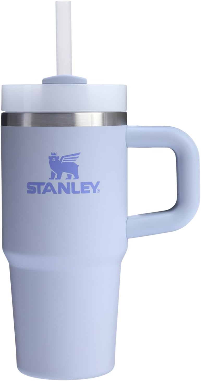 STANLEY Quencher H2.0 Tumbler with Handle and Straw 30 oz | Flowstate 3-Position Lid | Cup Holder Compatible for Travel | Insulated Stainless Steel Cup | BPA-Free | Rose Quartz 2.0