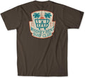 WHISKEY BENT HAT CO. Surf Club Graphic T-Shirt, Coastal Lifestyle Beach Tee, Retro Summer Outdoor Graphic Shirt