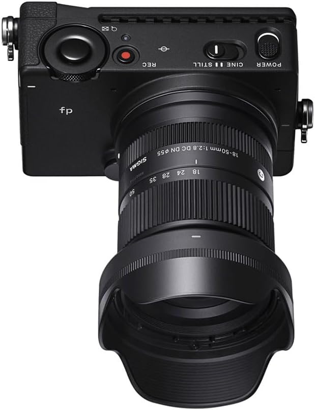 Sigma 18-50mm F2.8 DC DN Contemporary Zoom Lens (for E Mount), Black