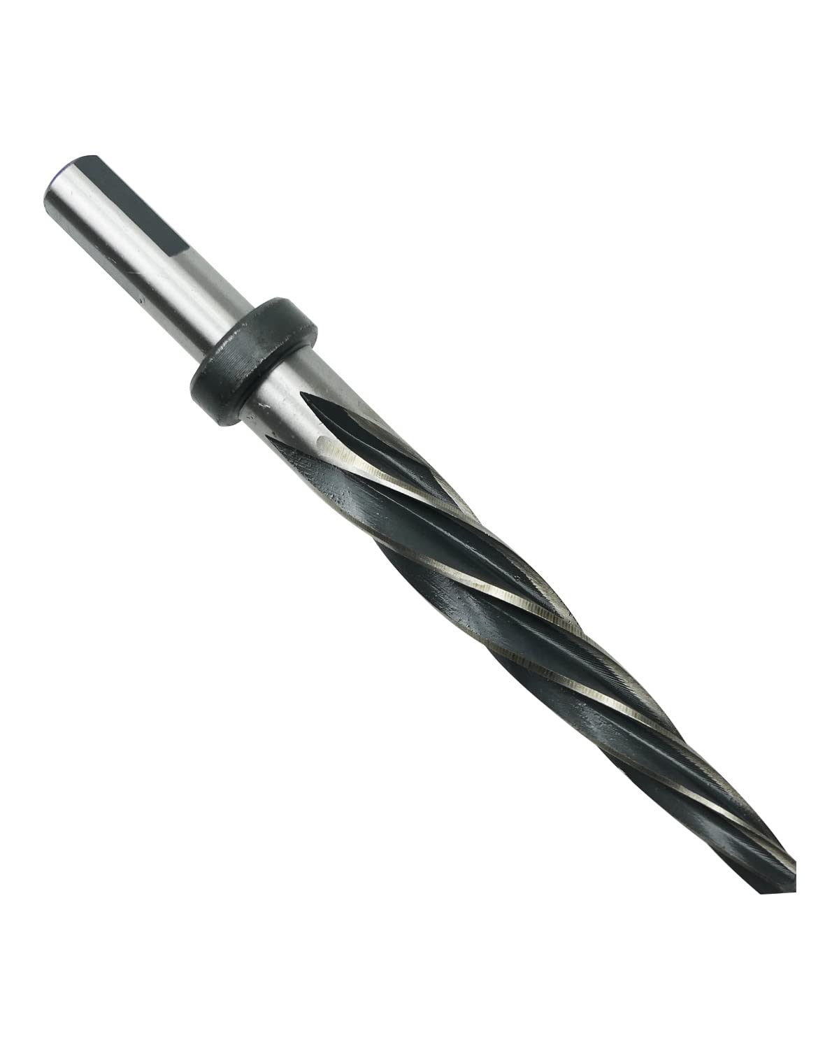 1" Drill Bridge/Construction Reamer Bit with 1/2" Non-Slip Shank M2 HSS Taper Chucking Reamer Bit Tool for Steel Metal Wood Alloy Drilling Hole