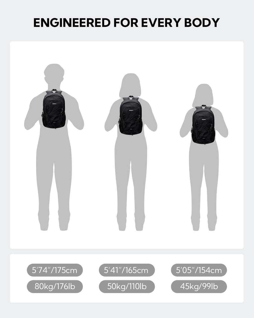 WATERFLY 12L Small Hiking Backpack: Day Pack Lightweight Travel Bag Camping Fitness Cycling Outdoor Sports Daypack For Women Men Teenager