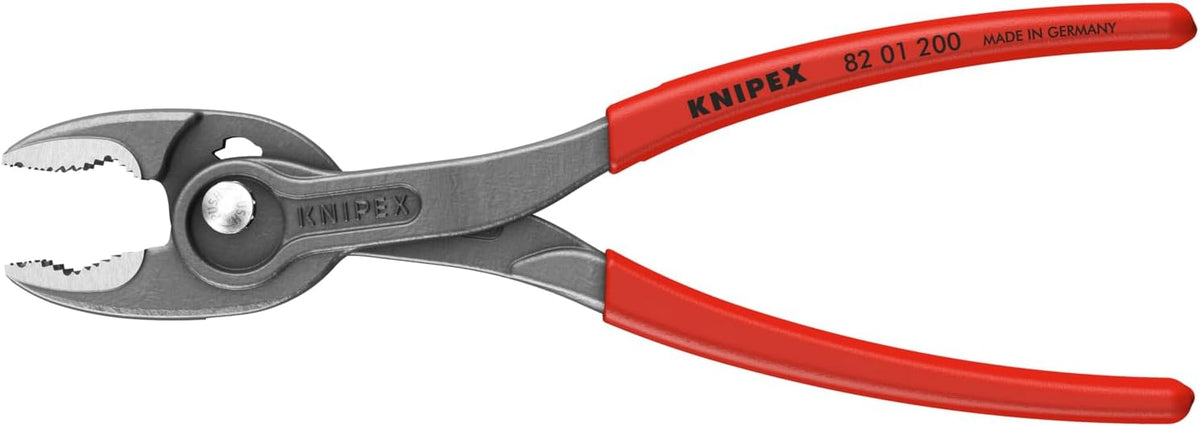 KNIPEX 82 01 200 TwinGrip Pliers, 8-inch