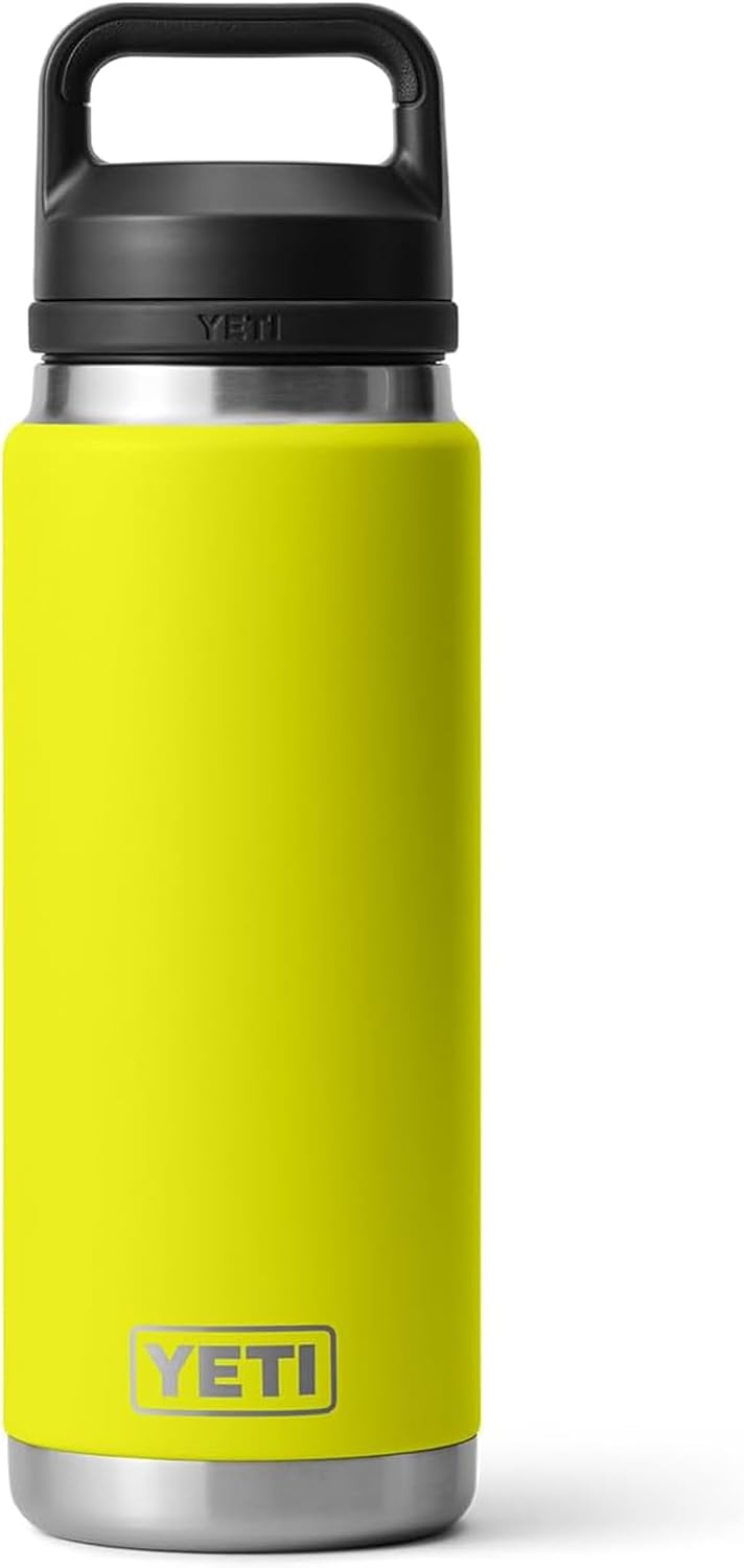 YETI Rambler 26 oz Bottle, Leakproof, Vacuum Insulated, Stainless Steel with Chug Cap, Ridgeline