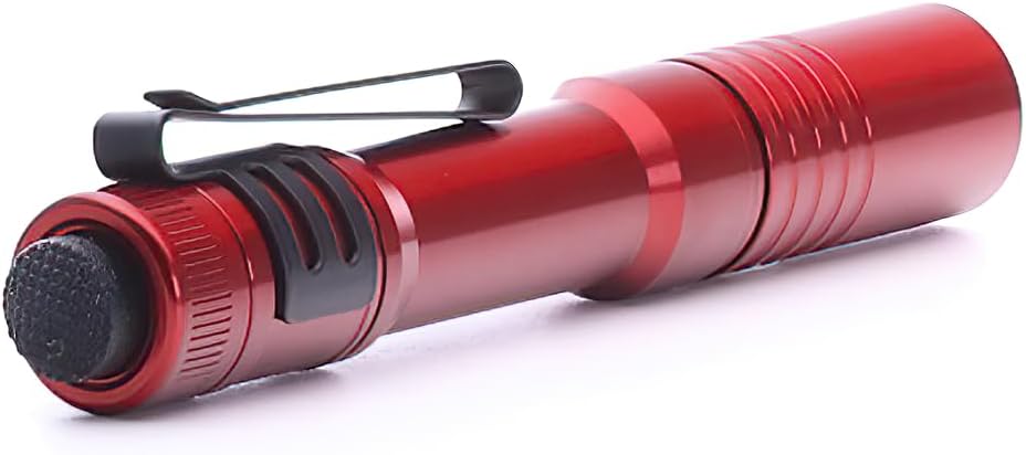 Streamlight 66605 MicroStream 250-Lumen 1,150-Candela Flashlight, Red