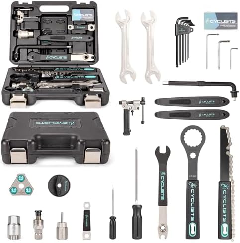 Bike Tool Kit with Storage Case - 22 PCS Bicycle Repair Tool Set