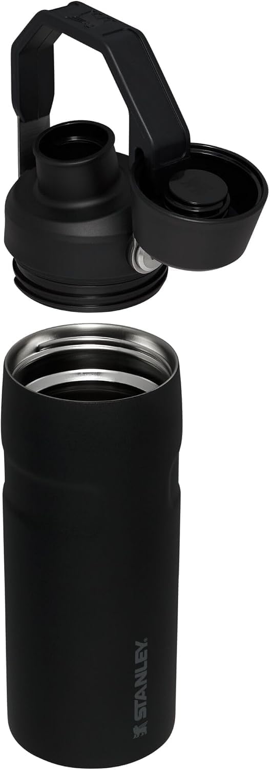 STANLEY IceFlow Fast Flow Bottle, 16 oz, Black