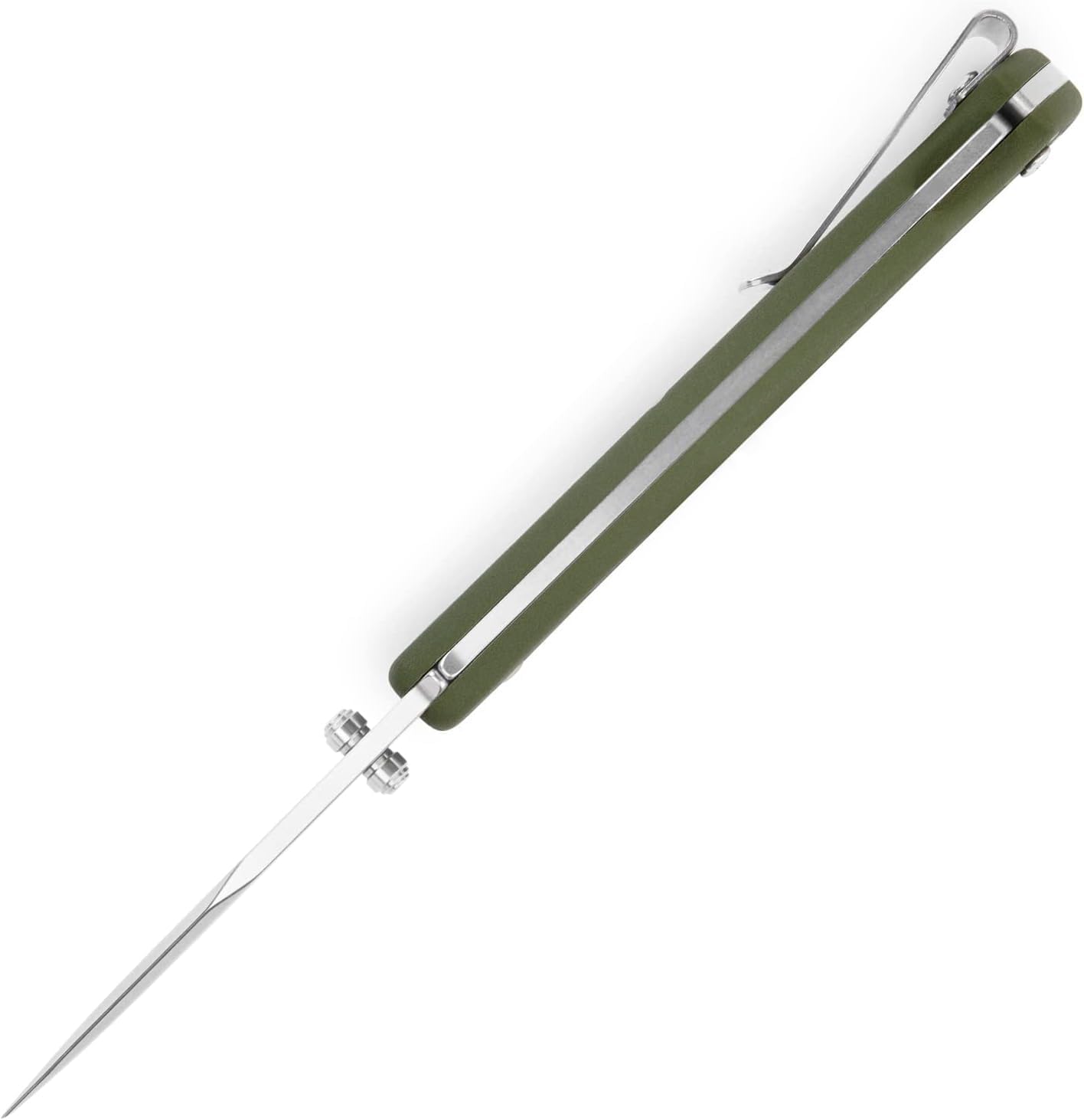 Buck Knives 110 Slim Select EDC Pocket Knife, Green, 2.8 oz