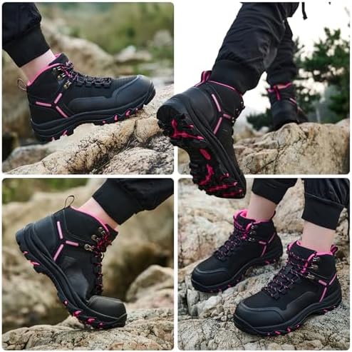 Women's Waterproof Wide Toe Box Hiking Boots