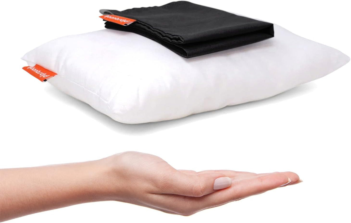 Pipsqueak Pillow - Small, Mini, Tiny - 11 x 7 in - Perfect for Travel, Cars, Airplanes, Camping, Dogs, Toddlers, Kids, Lumbar, Knees and Neck - Ages 2 Yrs and Up