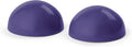 OPTP Half Balls (Pair) – Smooth Half Ball Set, Purple, 3 1/6"DIA x 1 1/2"H