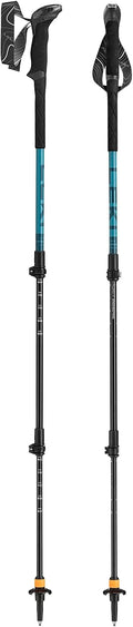 LEKI Makalu Lite AS Trekking Poles | Aluminum, Adjustable, Collapsible, Lightweight Hiking Sticks, Anti-Shock Performance