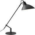 Desk Lamp Modern Industrial 100% Metal Adjustable Table Lamp 24", Natural Light (4000K) with Dimmer, Ideal for Office Bedroom Study Room Living Room Nightstand Bedside Lamps Sand Black