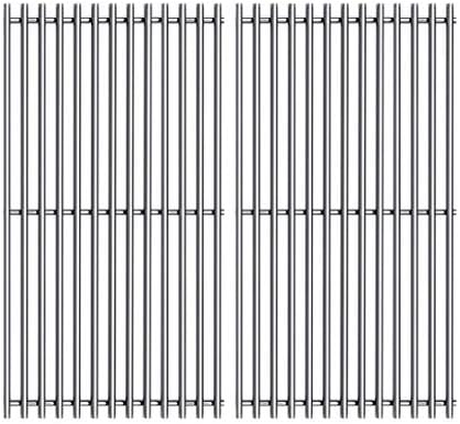 SG637(2-Pack) 17.5" Stainless Steel Cooking Grates Grid Replacement for Weber Spirit 200,E-210 (2013-2016), E-220, S-210 (2013-2016), S-220 Series Gas Grills for Weber 7637