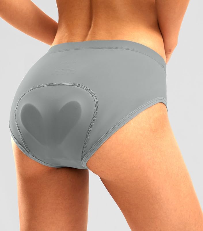 Bikewa Women's 4D Padded Bike Underwear Cycling Bicycle Shorts Biking Riding Briefs Biker Cycle Undershorts for Women