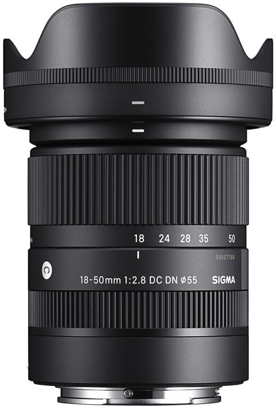 Sigma 18-50mm F2.8 DC DN Contemporary Zoom Lens (for E Mount), Black