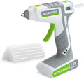 WORKPRO 7.2V Cordless Hot Melt Glue Gun with 20 Pcs Mini Glue Sticks