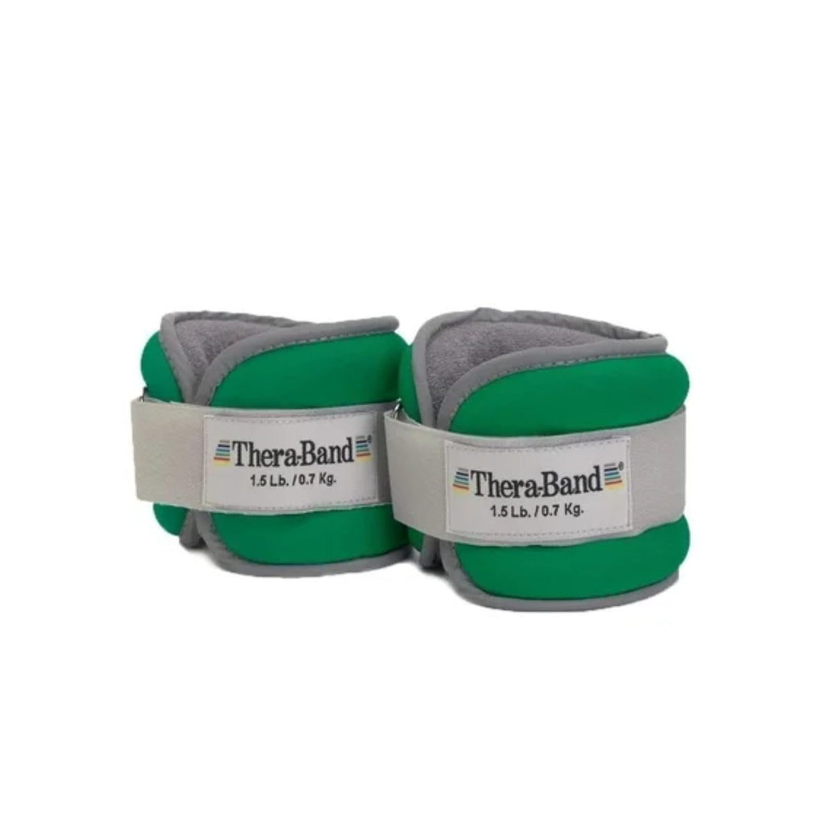 THERABAND Ankle Wrist Weights, Leg Weight, Cuff, 2.5 lb, 2-Piece Set, Blue