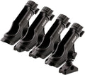 Scotty 230-BK-QUAD Powerlock Rod Holder with 241 Side/Deck Mount, Black
