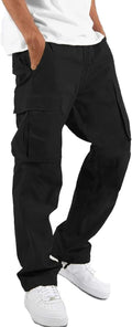 whox Mens Cargo Pants Casual Outdoor Hiking Pants for Men Athletic Joggers Sweatpants