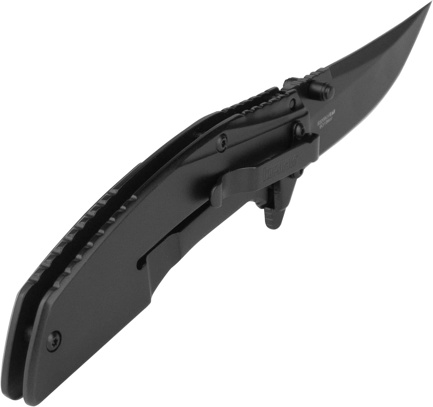 Kershaw Outright Folding Pocket Knife, 8Cr13MoV Stainless Steel Blade, Pocketclip