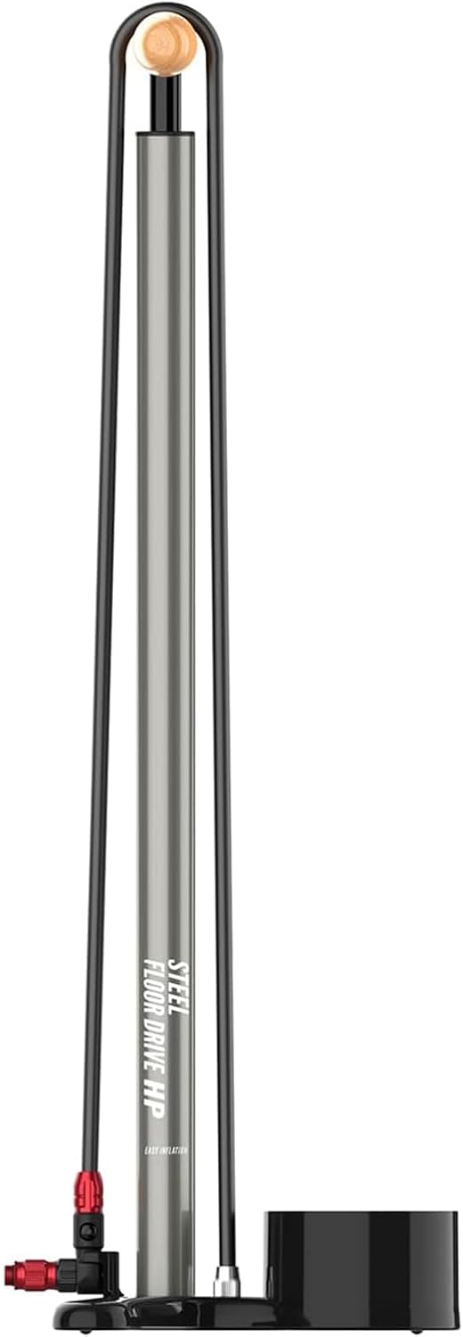 LEZYNE Steel Floor Drive 3.5 High Pressure Bicycle Floor Pump