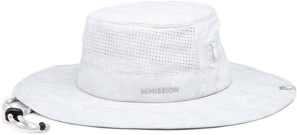 MISSION Cooling Anywhere Boonie Hat - Unisex Wide-Brim Hat for Men & Women - Cools Up to 2 Hours - UPF 50 Sun Protection