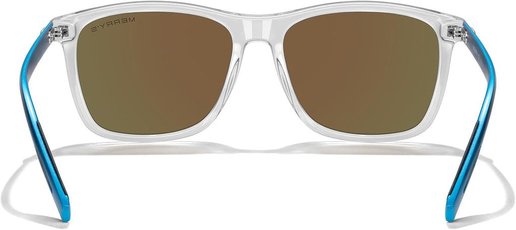 MERRY'S Unisex Polarized Aluminum Sunglasses Vintage Sun Glasses For Men/Women S8286