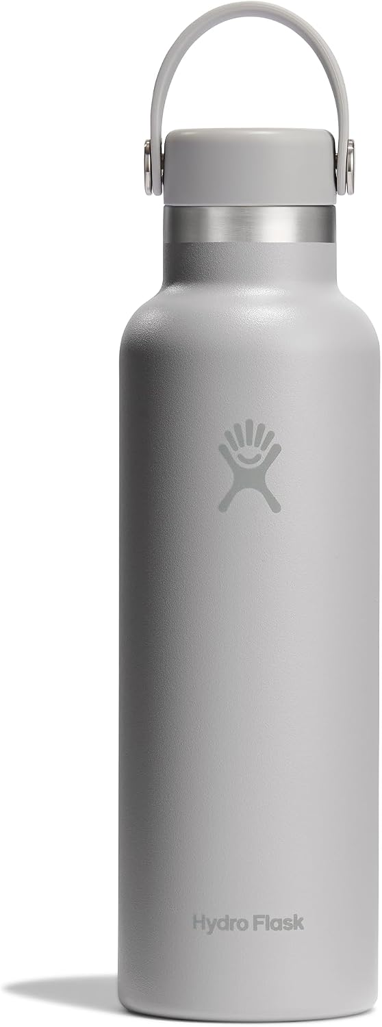 Hydro Flask Water Bottle - Insulated Stainless Steel - Non Spill, Leakproof in 21 Oz Aloe Green
