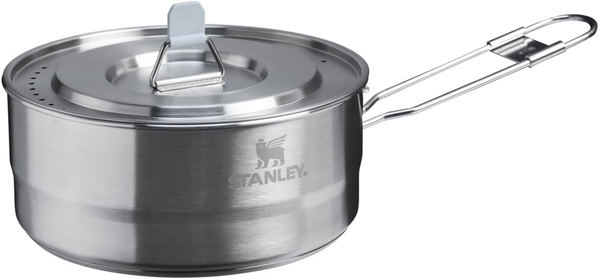 Stanley Wildfare Pro Chef Prep Cookset 5 QT Pale Pebble + Stone