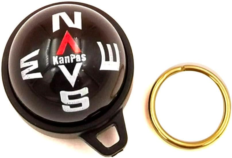 KanPas EDC Ball Compass for Hands-Free and Free Angle Reading