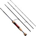PURELURE Creek Dance Ultralight Travel Rod 2/3/4 Piece, 4'9''-6' BFS Rod
