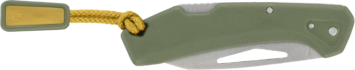 Gerber Gear LST Mini - Lightweight Folding Pocket Knife for Hiking, Camping - EDC Tool - Durable Stainless Steel Blade - Green