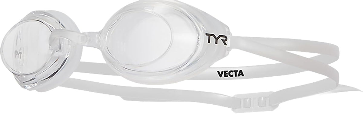 TYR Vecta Racing Swim Goggles - Adult Swimming Goggles for Men and Women - Anti-Fog, UVA/UVB Protection, Watertight