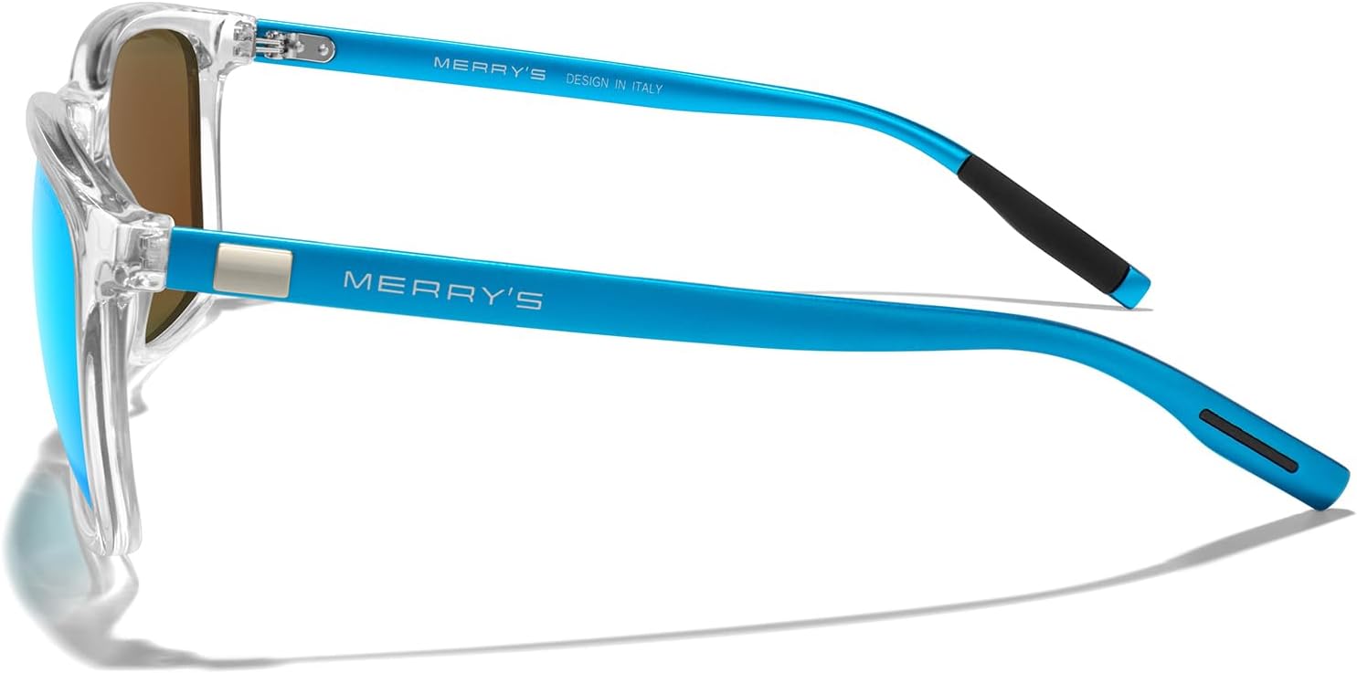 MERRY'S Unisex Polarized Aluminum Sunglasses Vintage Sun Glasses For Men/Women S8286