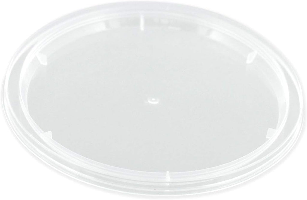 Custom Shop Paint Mixing Cup Lids Only, Box of 50) Quart Size, Lids Only