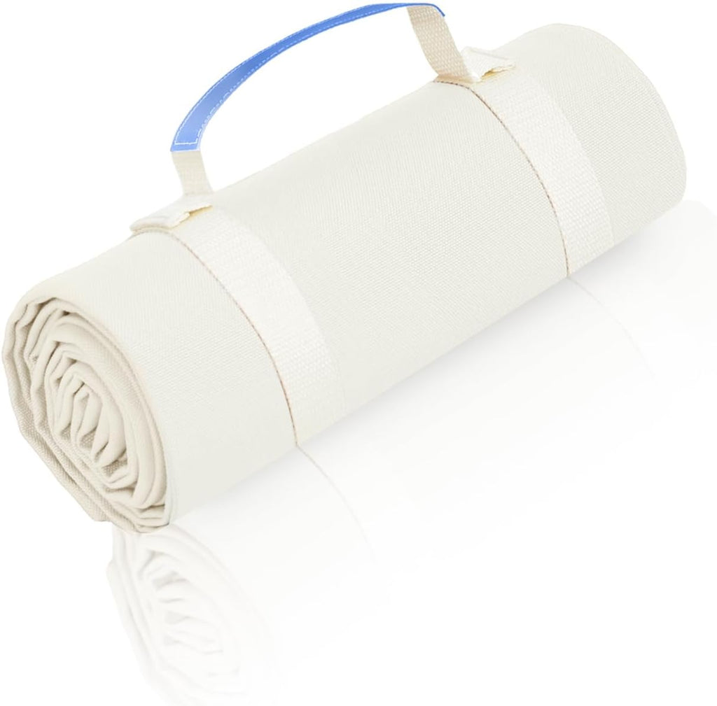 Kids Picnic Blanket, Kids Beach Mat – Medium 4’9” × 3’3” Compact Canvas, Easy to Fold & Carry