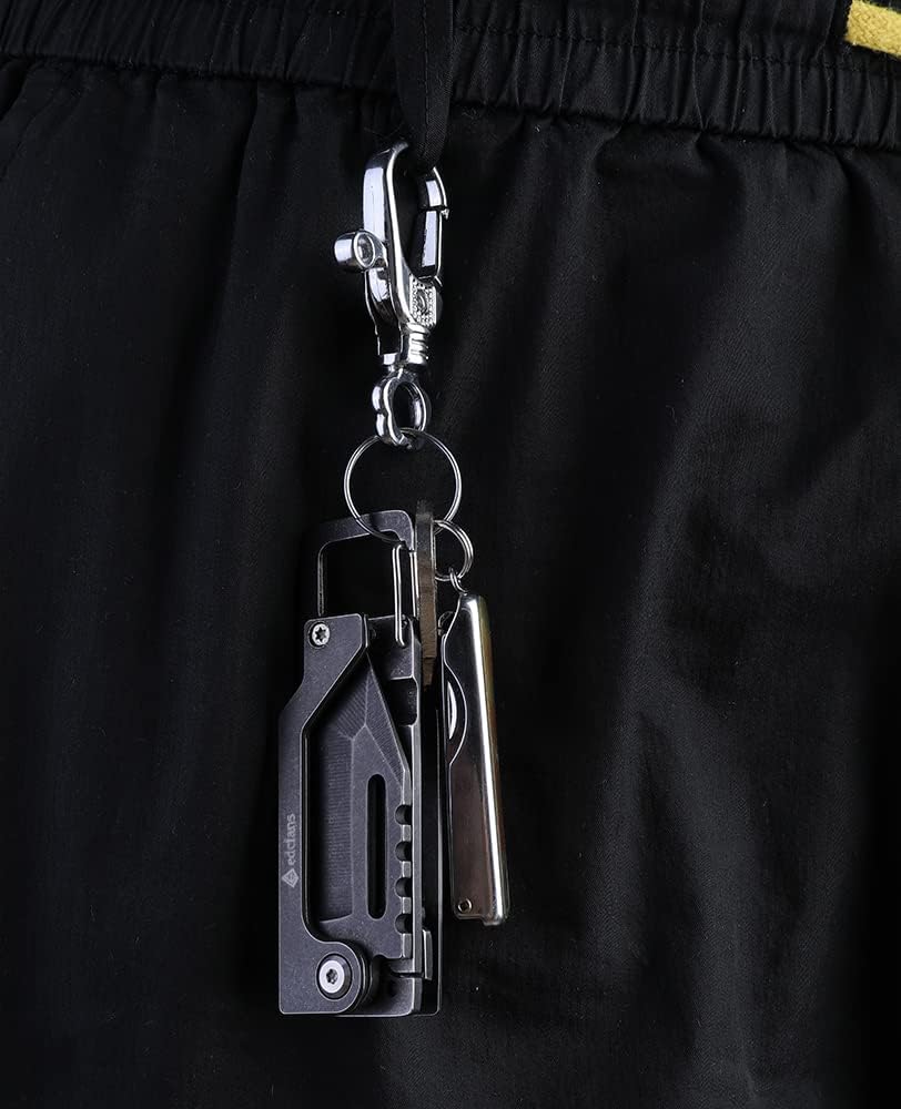 EDCFANS Keychain Knife, Multitool Key Chain with Bottle Opener Pocket Knife