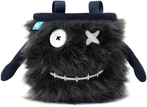 8BPLUS Chalk Bag for Climbing, Bouldering, Belt and Giftbox Included - Wide Opening - Brush Holders, for Left & Right Handers (Helli (Limited Edition))