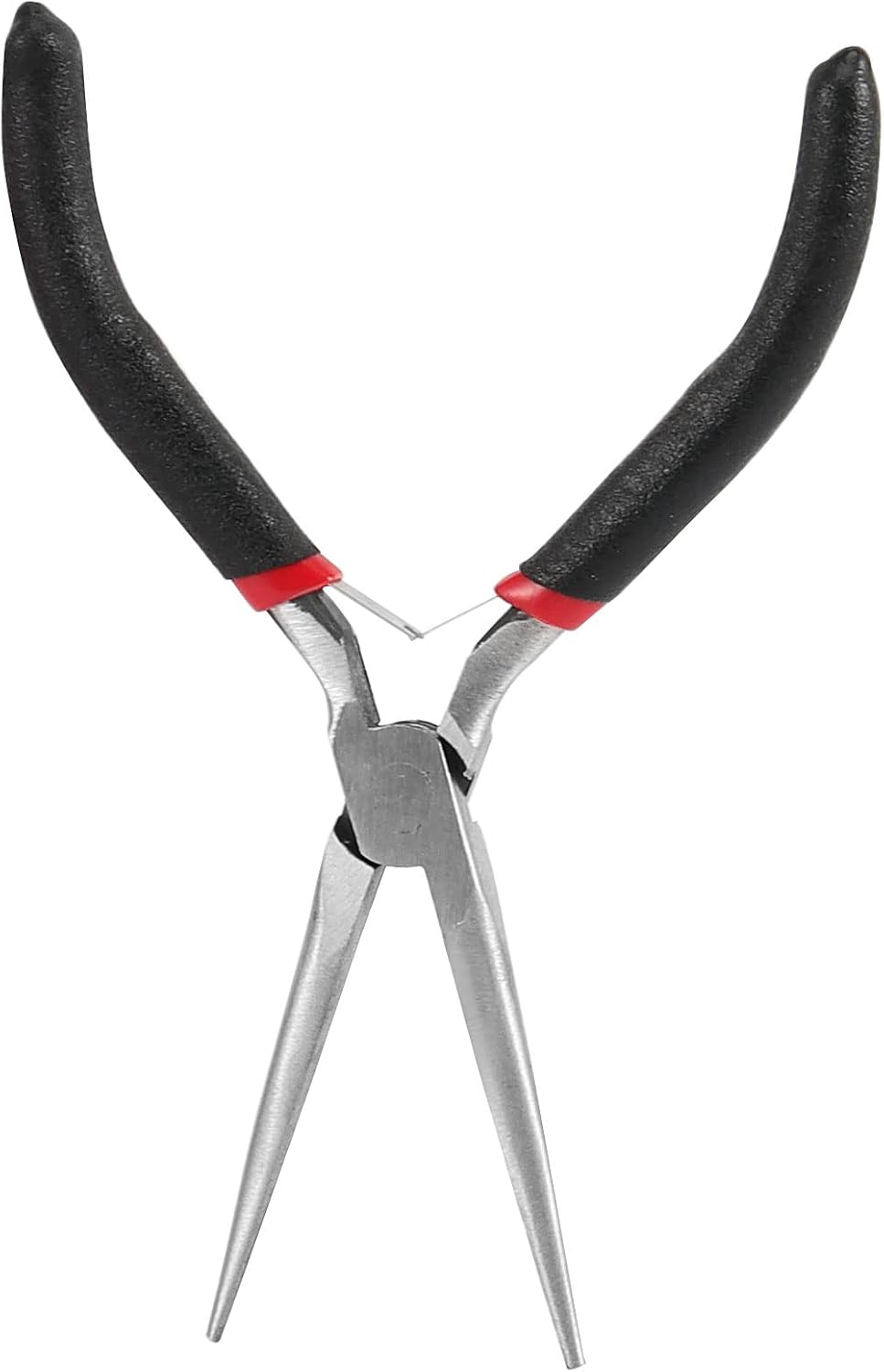 JOIKIT 15 Pack 6 Inch Long Needle Nose Pliers, Mini Precision Needle Nose Pliers Set Repair Tool for Wire Wrapping, DIY Crafts, Electronic Repair