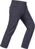 SPOSULEI Mens Lightweight Cargo Hiking Outdoor Quick Dry Work Tactical Pants 6 Pockets Water Resistant Fishing Travel Pants